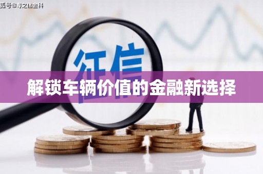 青川解锁车辆价值的金融新选择