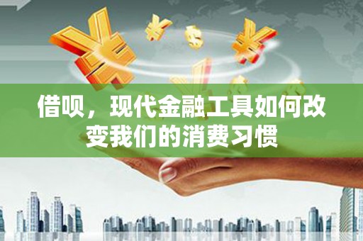 青川借呗，现代金融工具如何改变我们的消费习惯