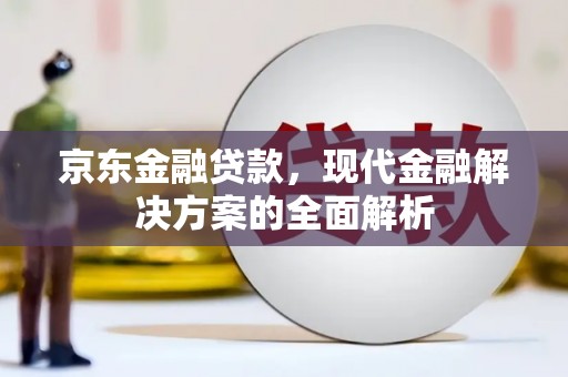 青川京东金融贷款，现代金融解决方案的全面解析