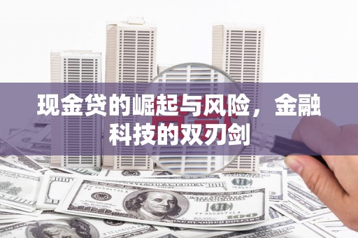 青川现金贷的崛起与风险，金融科技的双刃剑