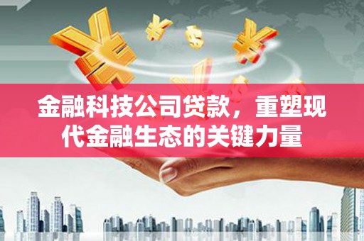 青川金融科技公司贷款，重塑现代金融生态的关键力量