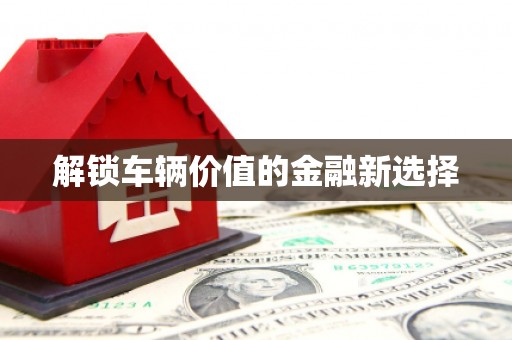 青川解锁车辆价值的金融新选择