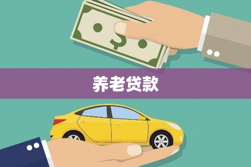 青川养老贷款