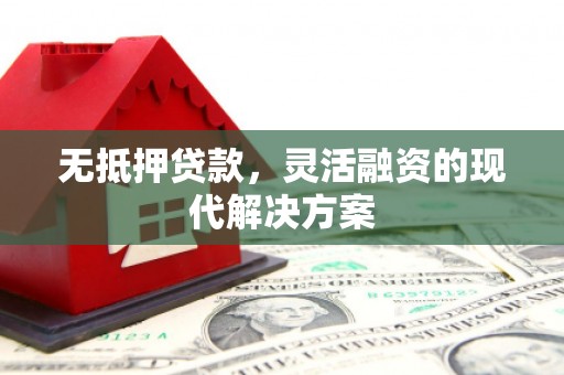 青川无抵押贷款，灵活融资的现代解决方案
