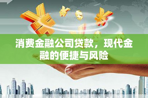 青川消费金融公司贷款，现代金融的便捷与风险